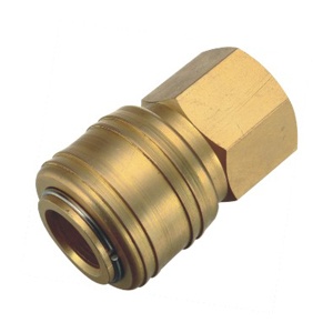 SF2 Brass Female Socket Quick Coupling