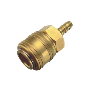 SH2 Brass Hose Barb Socket Quick Coupling