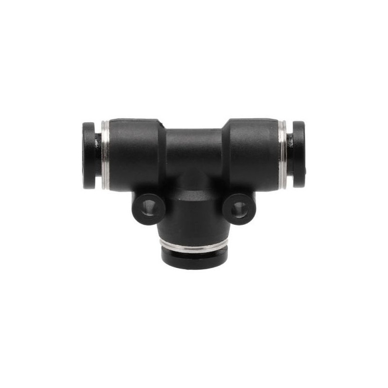 PE equal tee push-in fitting