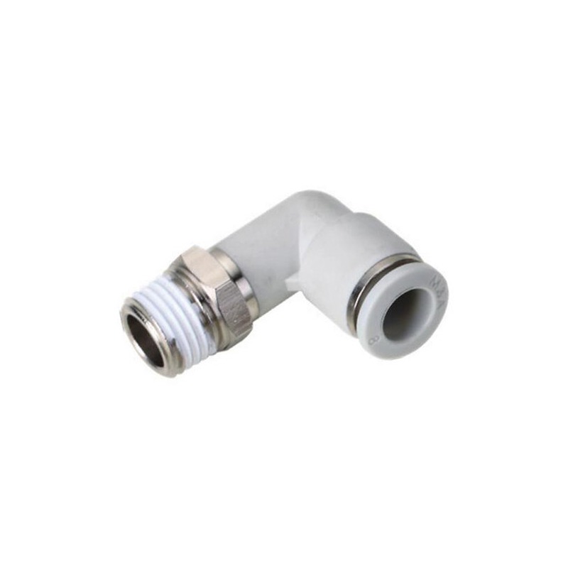 PL 90-degree male elbow push-in fitting