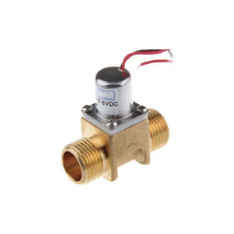 MPB Brass Bi-stable Solenoid Valve