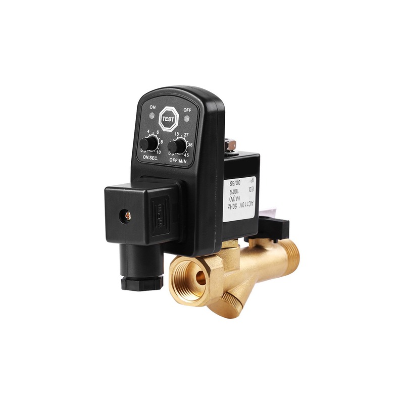 Brass Timer Drain Valve